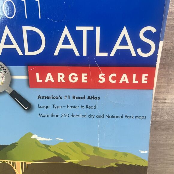 The 2011 Road Atlas Large Scale [Spiral-bound] Rand McNally and Company - Picture 4 of 10
